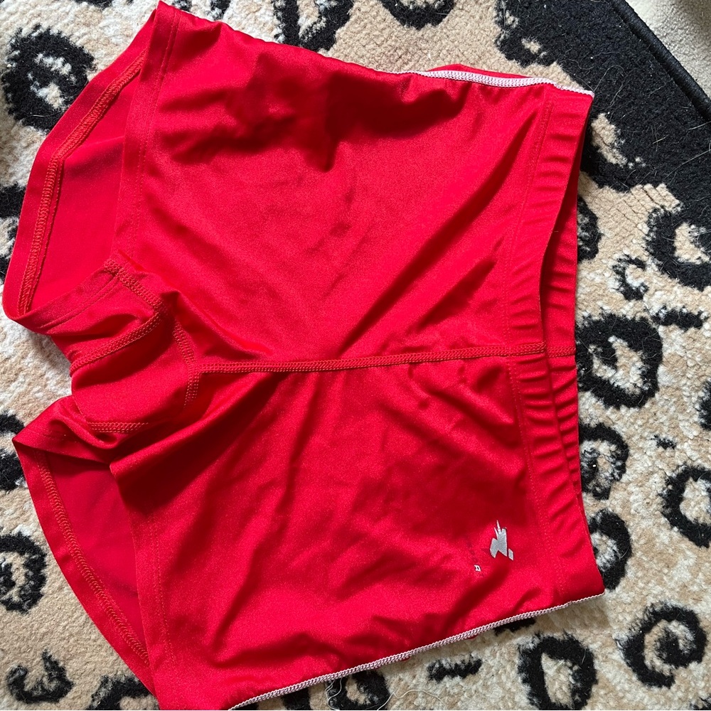 Red shorts